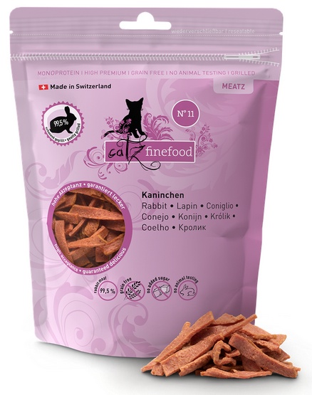 Catz Finefood Meatz N.11 Królik 45g - obrazek 3