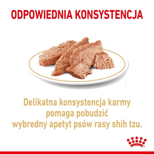 Royal Canin Shih Tzu Adult karma mokra dla psów dorosłych rasy shih tzu saszetka 85g - obrazek 2