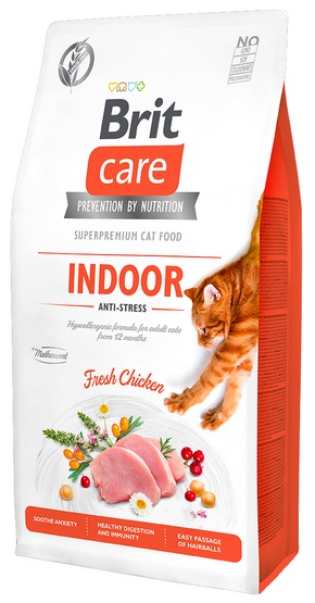 Brit Care Cat Grain Free Indoor Anti-Stress 2kg