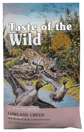 Taste of the Wild Lowland Creek Feline z przepiórką i kaczką 2kg - obrazek 2