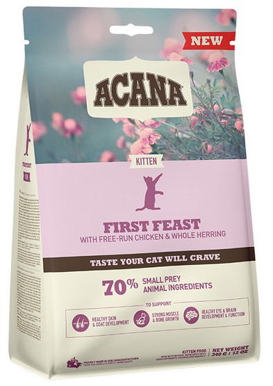 Acana First Feast Cat & Kitten 1,8kg - obrazek 3