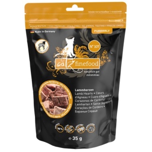 Catz Finefood Purrrrly N.107 Serca jagnięce 35g