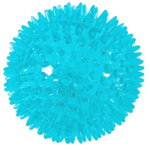 Zolux Zabawka TPR POP Piłka z kolcami 8cm turkusowa [479070TUR]