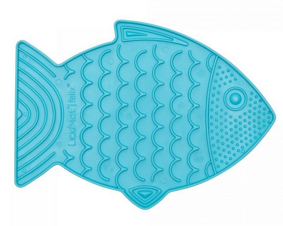 LickiMat Classic Felix Rybka fale miękka turkusowa - obrazek 2