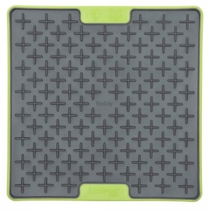 LickiMat Buddy Deluxe/Tuff Krzyżyk twardy zielony
