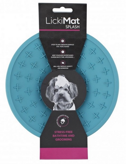 LickiMat Splash miska z przyssawką turkusowa - obrazek 2
