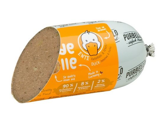 Purbello Dog Kiełbaska Treningowa Monobiałkowa Kaczka 200g - obrazek 3