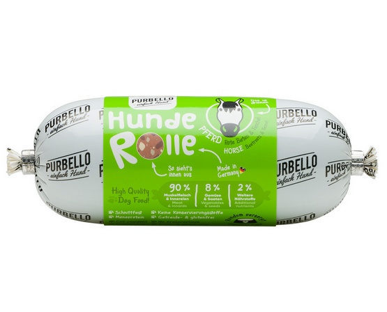 Purbello Dog Kiełbaska Treningowa Monobiałkowa Konina 200g - obrazek 2