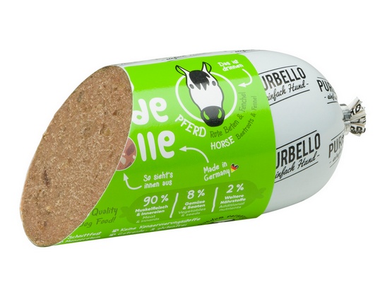 Purbello Dog Kiełbaska Treningowa Monobiałkowa Konina 200g - obrazek 3