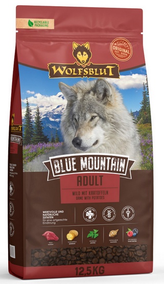 Wolfsblut Dog Blue Mountain - dziczyzna i owoce leśne 12,5kg - obrazek 2