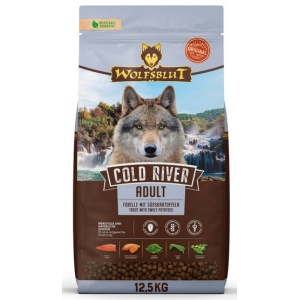 Wolfsblut Dog Cold River - pstrąg i bataty 12,5kg