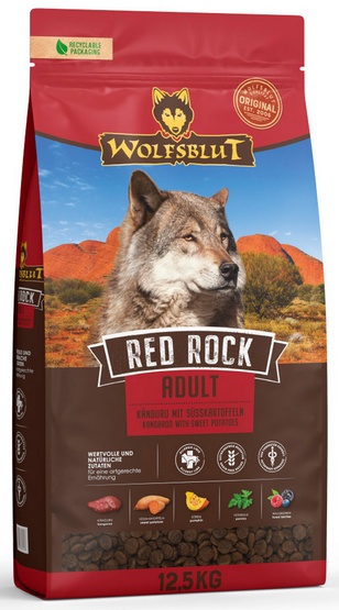 Wolfsblut Dog Red Rock - kangur i bataty 12,5kg - obrazek 2