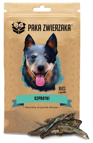 Paka Zwierzaka Szprotki 100% 60g - obrazek 2