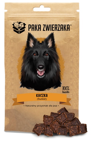 Paka Zwierzaka Chunkies Kaczka 100% 70g - obrazek 2