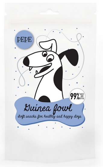 Paka Zwierzaka PEPE Mini Chunkies Guinea Fowl (perliczka) 70g - obrazek 2
