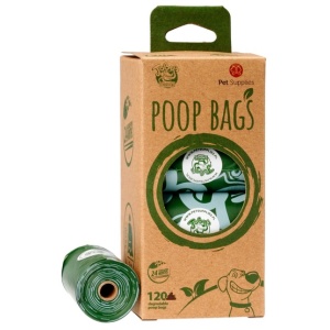 Toby's Choice Ekologiczne (degradowalne) bezzapachowe worki na odchody 120szt