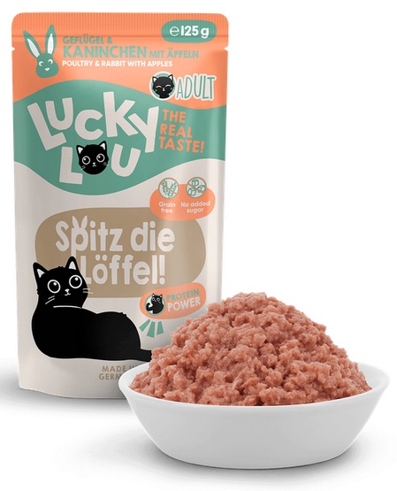 Lucky Lou Lifestage Adult Drób i królik saszetka 125g - obrazek 4