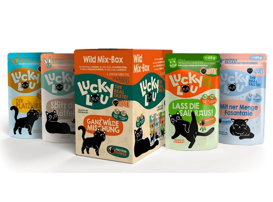 Lucky Lou Lifestage Adult Wild Mix-Box saszetki 6x125g - obrazek 6