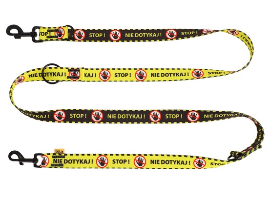 Dingo Smycz przepinana City - Nie Dotykaj 3x220cm - obrazek 2