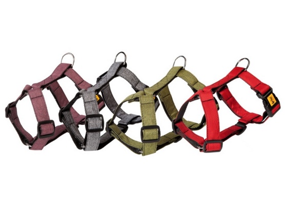 Dingo Szelki Guard dwupaskowe Scandi 3cm rozmiar M czerwone - obrazek 3