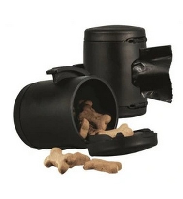 Flexi Multi Box szary - dodatkowy pojemnik do smyczy - obrazek 2