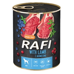 Rafi Pies Jagnięcina puszka 800g