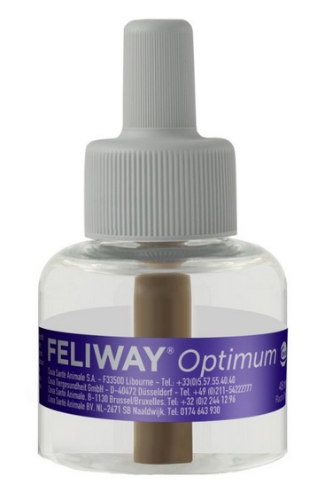 Feliway Optimum - kocie feromony Wkład uzupełniający 48ml (30 dni) - obrazek 2