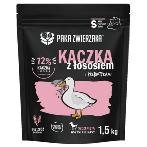 Paka Zwierzaka Seventh Heaven Puppy Kaczka z łososiem 1,5kg