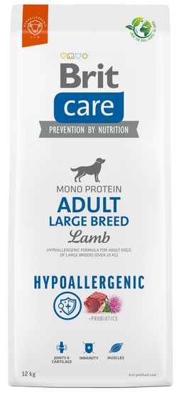 Brit Care Hypoallergenic Adult Large Lamb 12kg - obrazek 2