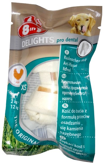 8in1 Dental Delights Bones XS - obrazek 2