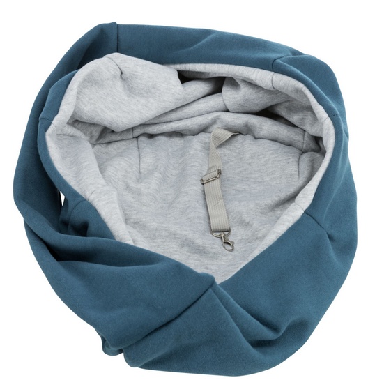 Trixie Nosidło przednie Soft do transportu zwierząt niebieski-jasnoszary - obrazek 4