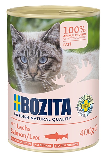Bozita z Łososiem puszka 400g - obrazek 2
