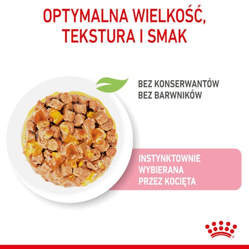 Royal Canin Kitten Sterilised karma mokra w galaretce dla kociąt od 6 do 12 miesiąca życia, sterylizowanych saszetka 85g - obrazek 3