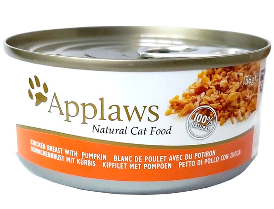 Applaws puszka dla kota Kurczak i Dynia 156g - obrazek 2