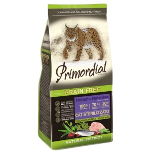 Primordial Cat Sterilized Turkey & Herring 400g