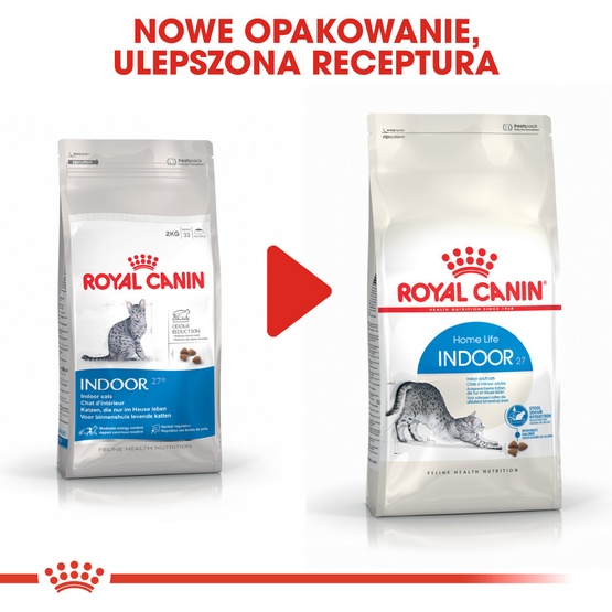 Royal Canin Indoor karma sucha dla kotów dorosłych, przebywających wyłącznie w domu 2kg - obrazek 3