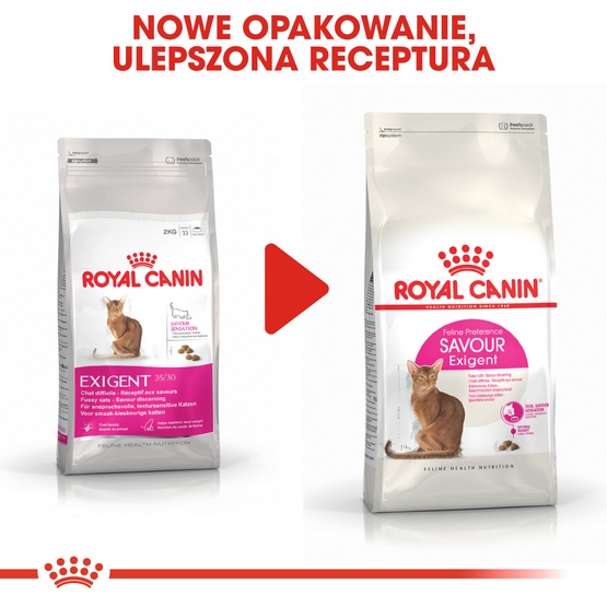 Royal Canin Savour Exigent karma sucha dla kotów dorosłych, wybrednych, kierujących się teksturą krokieta 2kg - obrazek 3