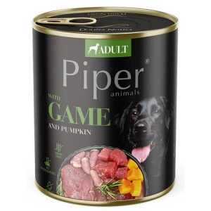 Piper Pies Dziczyzna i dynia puszka 800g