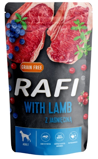 Rafi Pies Jagnięcina saszetka 500g - obrazek 2
