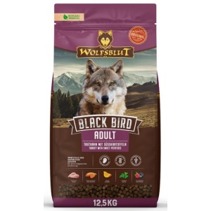 Wolfsblut Dog Black Bird Adult - indyk i bataty 12,5kg