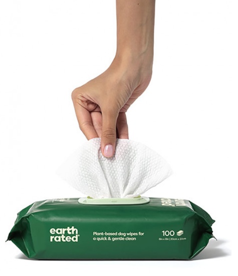 Earth Rated Chusteczki kompostowalne bezzapachowe 100szt - obrazek 3