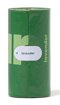 Earth Rated Woreczki ekologiczne do zbierania odchodów 8x15szt lawendowe - obrazek 3