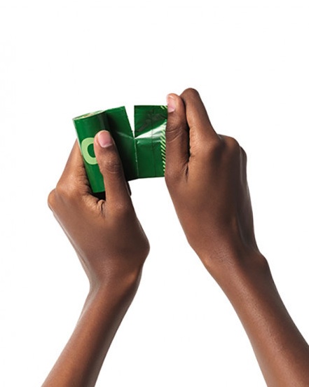 Earth Rated Woreczki ekologiczne do zbierania odchodów 8x15szt lawendowe - obrazek 5