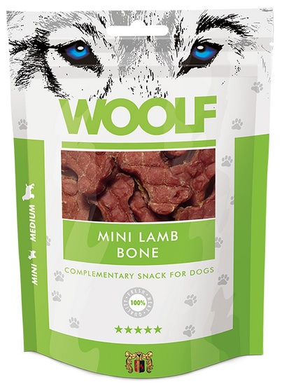 Woolf Mini Lamb Bone 100g - obrazek 2