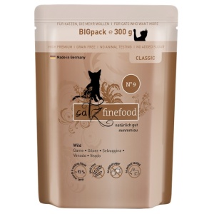 Catz Finefood Classic N.09 Dziczyzna saszetka 300g