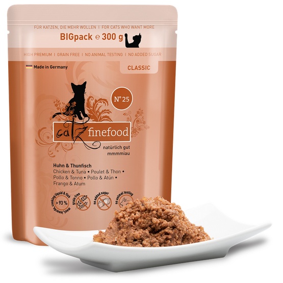 Catz Finefood Classic N.25 Kurczak i Tuńczyk saszetka 300g - obrazek 2