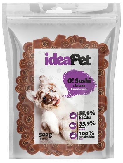 IdeaPet Sushi z kaczką 500g - obrazek 4