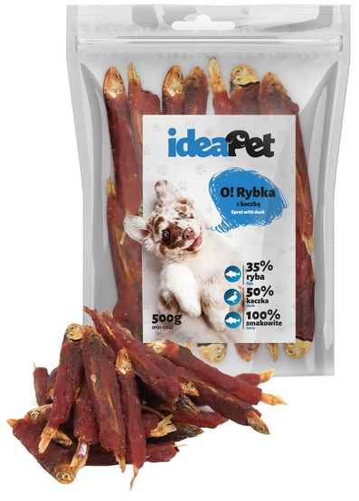 IdeaPet Rybka z kaczką 500g - obrazek 3