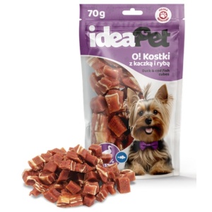 IdeaPet O! Kostka z kaczką i rybą 70g