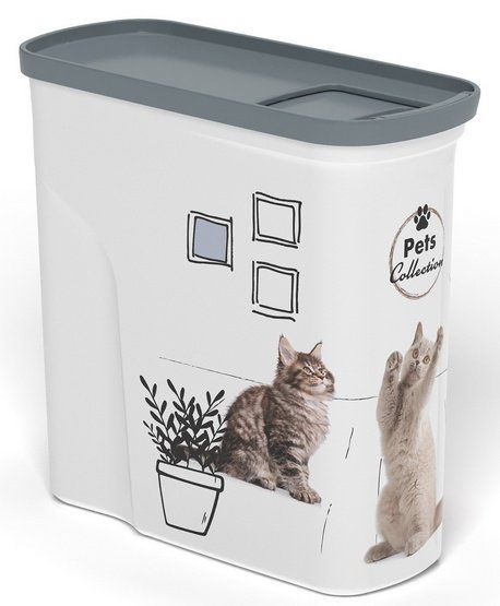 Curver Pet Life Pojemnik na kocią karmę 1kg / 2L - obrazek 3
